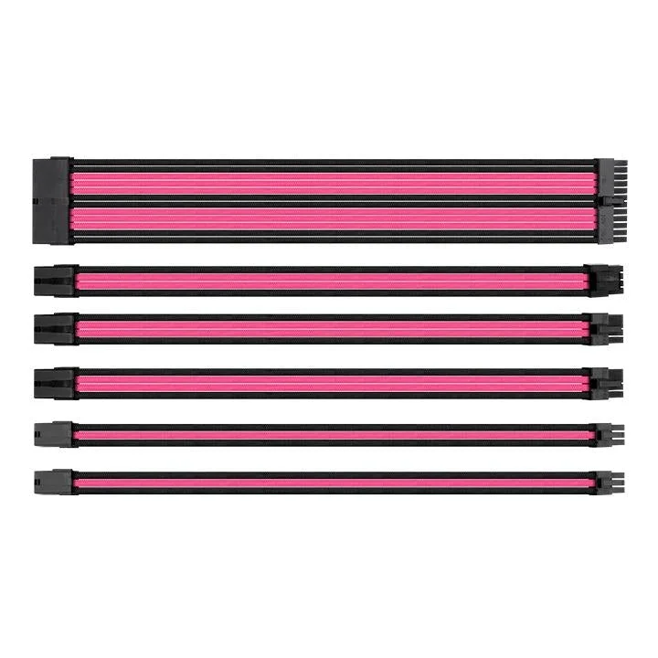 TtMod Sleeve Cable Pembe / Siyah • Örgü uzatma kablosu seti orijinal ürün görseli