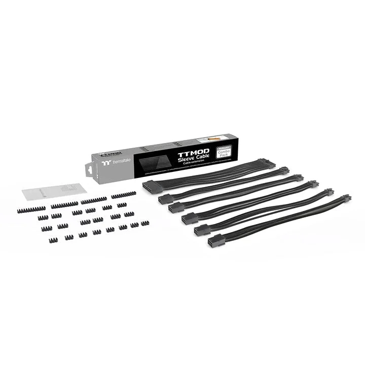 TtMod Sleeve Cable Siyah • Örgü uzatma kablosu seti orijinal ürün görseli