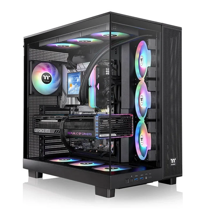View 380 XL TG ARGB Mid Tower Chassis ürün görünümü