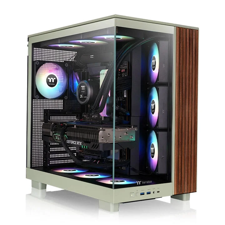 View 380 XL WS ARGB Matcha Green Mid Tower Chassis ürün görünümü