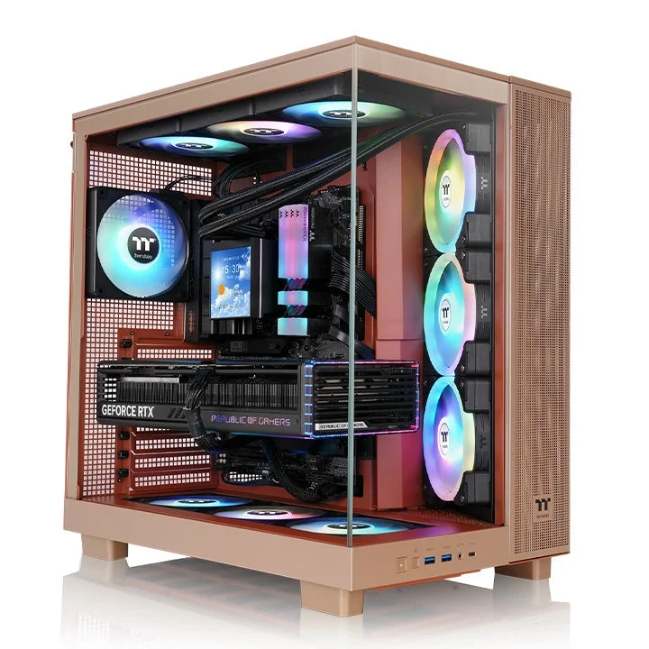 View 380 XL TG ARGB Gravel Sand Mid Tower Chassis ürün görünümü