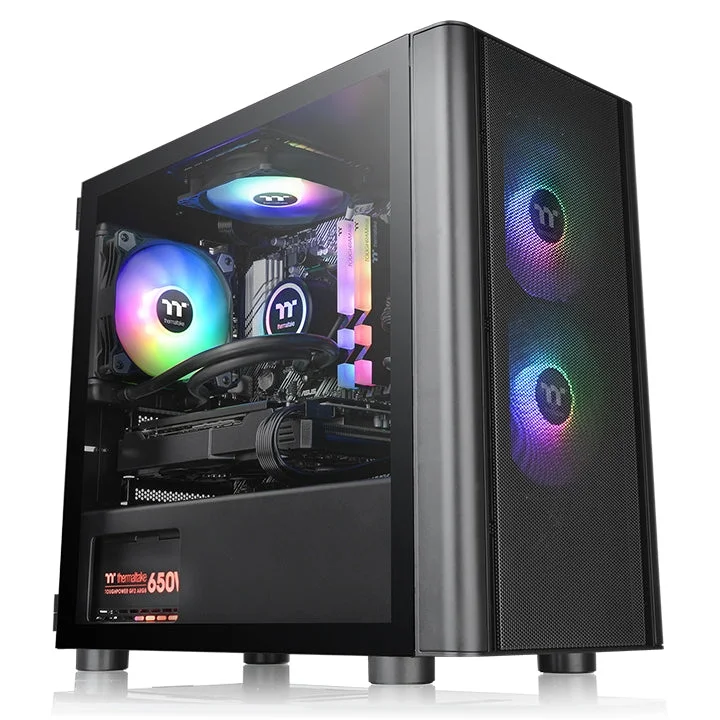 V150 Tempered Glass ARGB Breeze Micro Chassis ürün görünümü