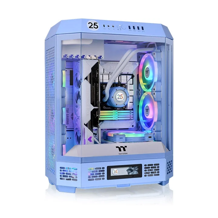 The Tower 600 Hydrangea Blue Mid Tower Chassis ürün görünümü