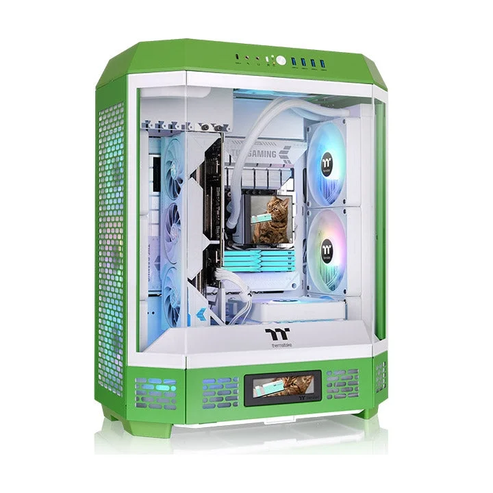 The Tower 600 Light-Year Green Mid Tower Chassis ürün görünümü
