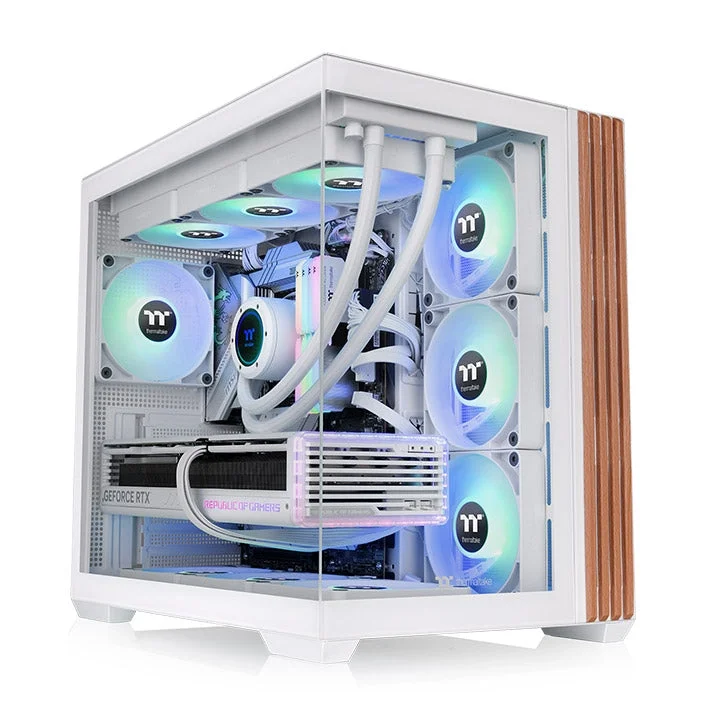 View 380 WS ARGB Snow Mid Tower Chassis ürün görünümü