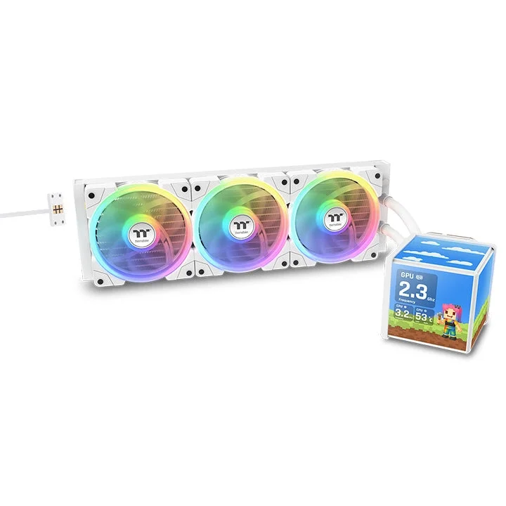 MINECUBE 360 Ultra ARGB Sync Snow tam ürün görünümü