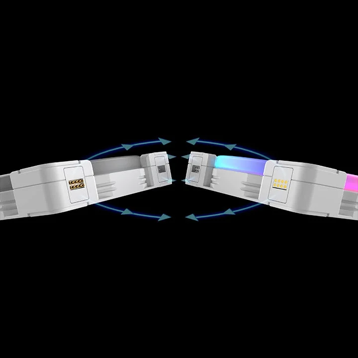 SWAFAN EX12 RGB White TT Premium Edition bağlantı ve tasarım ayrıntısı