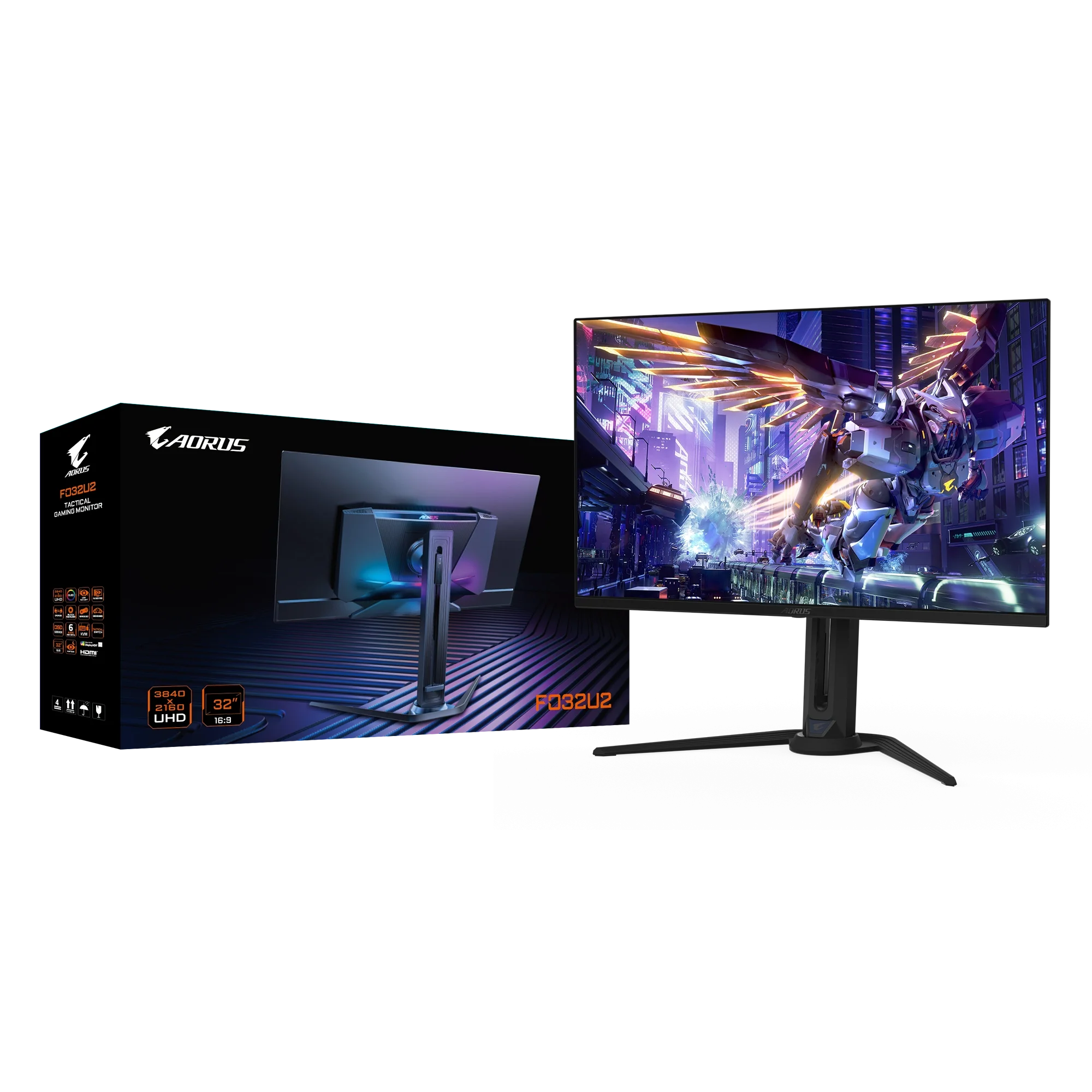 GIGABYTE FO32U2 ürün görünümü 2