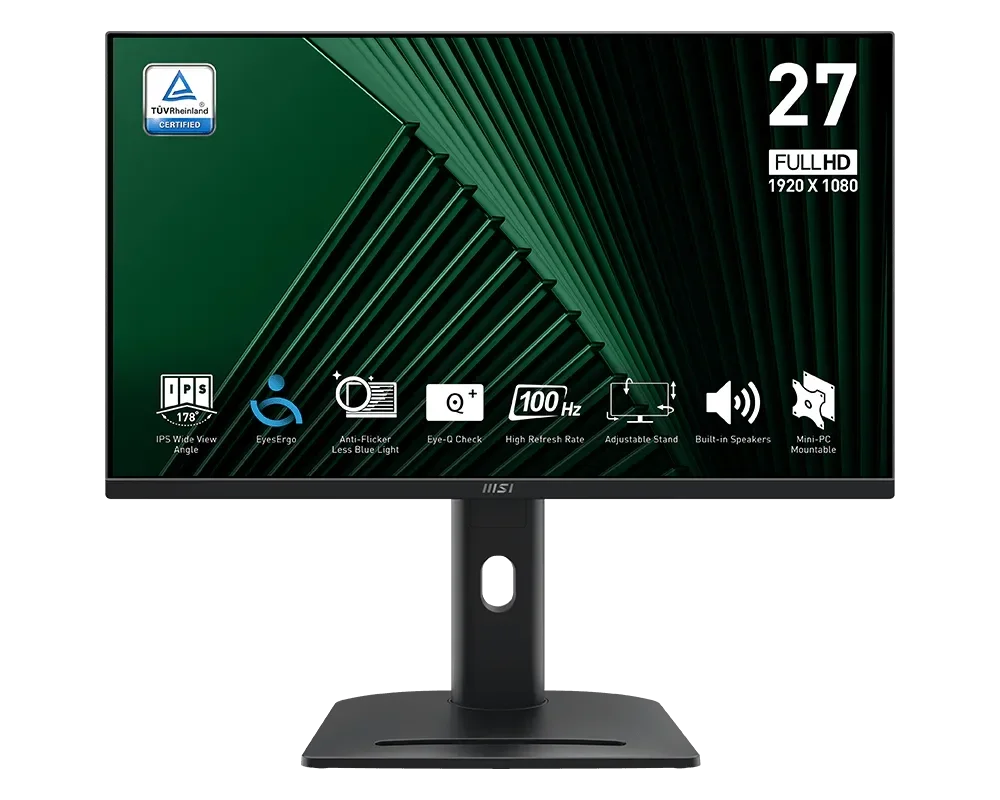 MSI PRO MP275PG ürün görünümü 1
