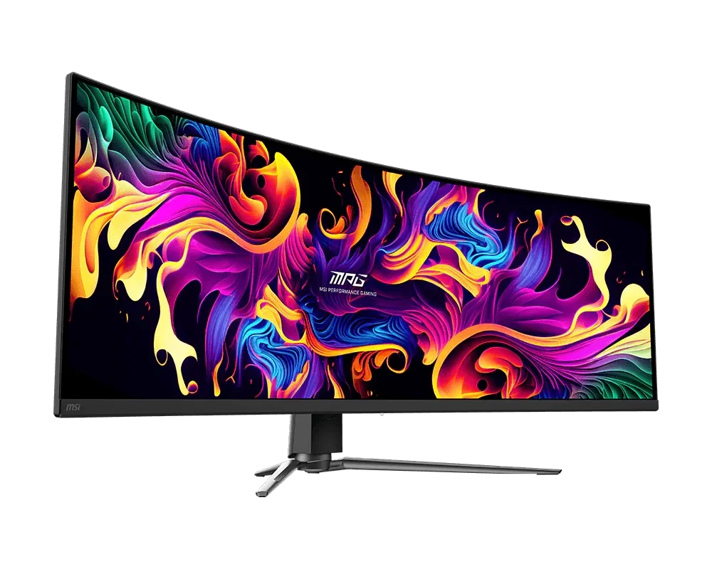 MSI MPG 491CQP QD-OLED ürün görünümü 3