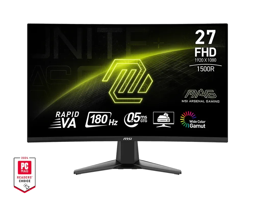 MSI MAG 27C6F ürün görünümü 1