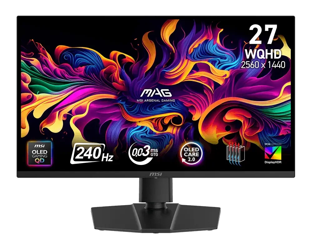 MSI MAG 273QP QD-OLED X24 ürün görünümü 1