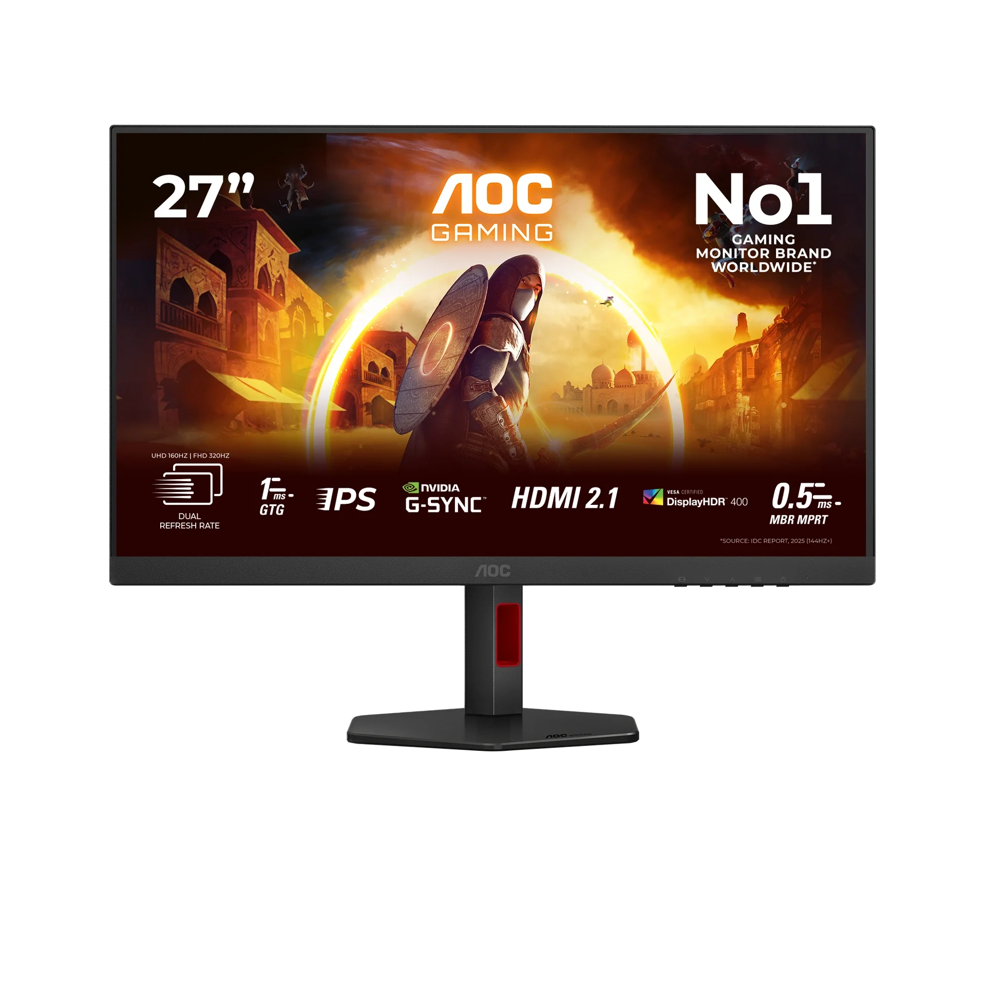 AOC U27G4R ürün görünümü 1