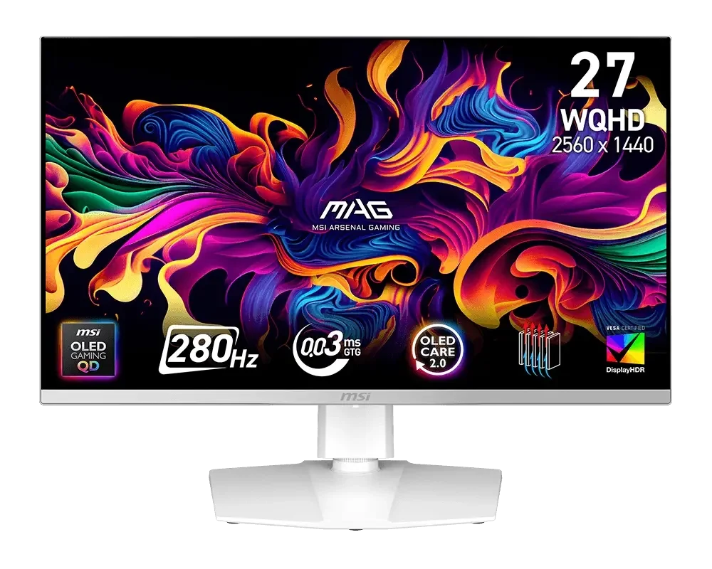 MSI MAG 272QPW QD-OLED X28 ürün görünümü 1