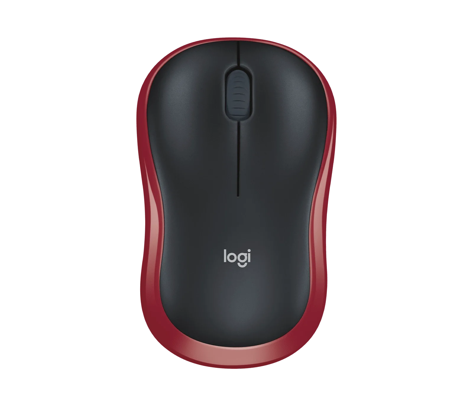 Logitech M185 Kırmızı Kablosuz Mouse