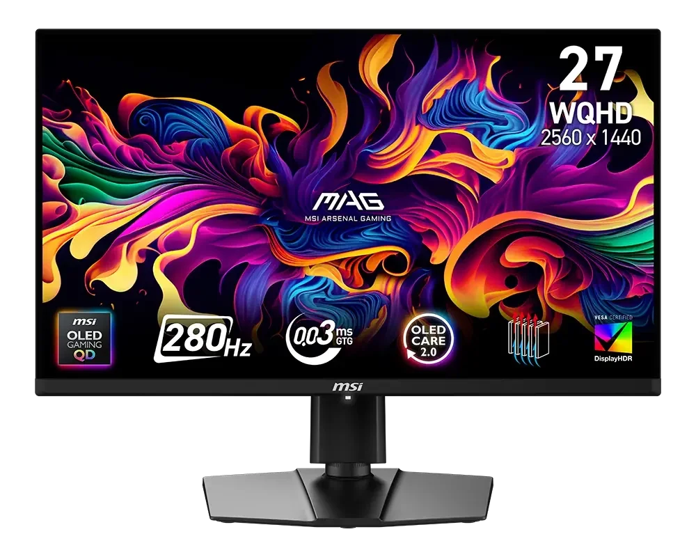 MSI MAG 271QP QD-OLED X28 ürün görünümü 1