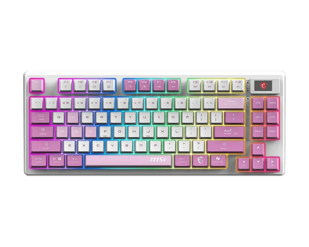 MSI FORGE GK600 TKL WIRELESS VIOLET
