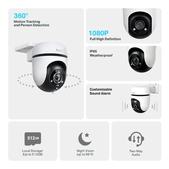 TAPO-C500 farklı görünüm