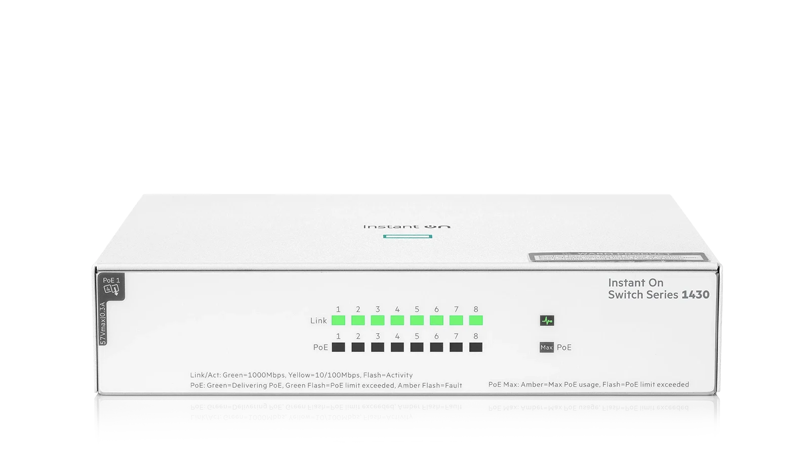 HPE R8R46A 8 Port 10/100/1000 Mbps Yönetilemez Switch