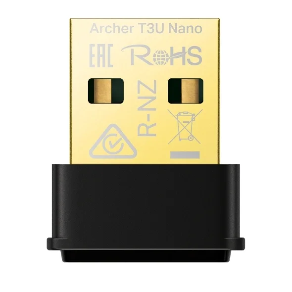 Tp-Link Archer T3U Nano AC1300 Nano Kablosuz MU-MIMO USB Adaptör