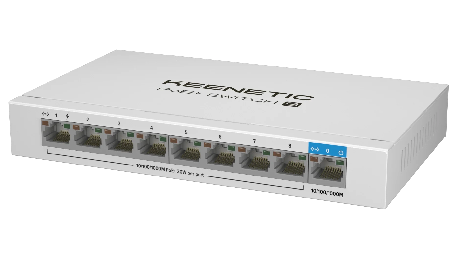 Keenetic KN-4710-01-EU 9 Port 10/100/1000 Mbps Yönetilemez Switch