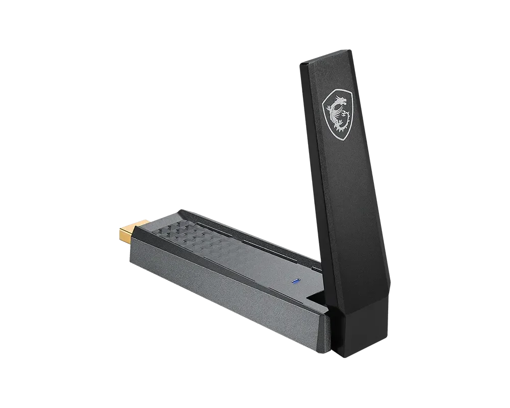 MSI AX1800 WiFi 1800Mbps USB 3.2 WiFi 6 Kablosuz USB Adaptör