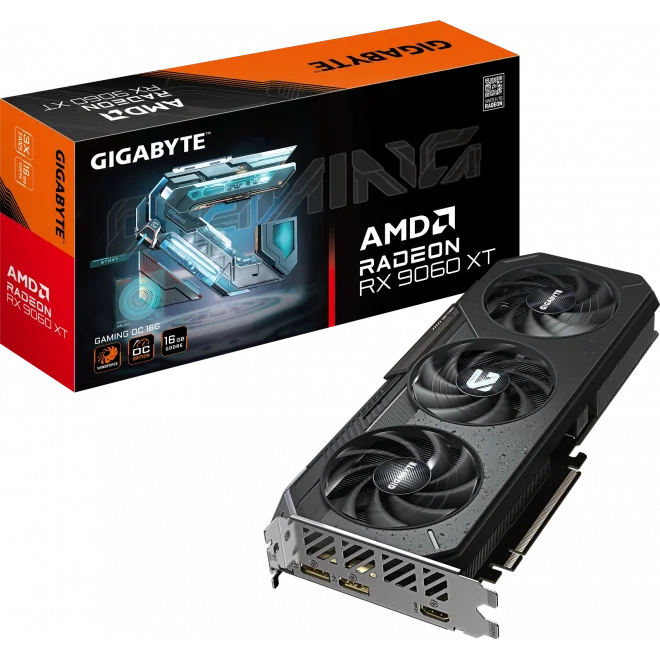 Gigabyte Radeon RX 9060 XT Gaming OC 16GD 16GB GDDR6 128 Bit Ekran Kartı