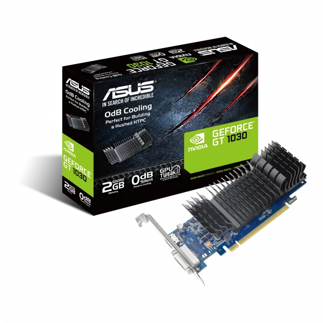ASUS GT1030-SL-2G-BRK GeForce GT 1030 2GB GDDR5 64 Bit Fansız Ekran Kartı