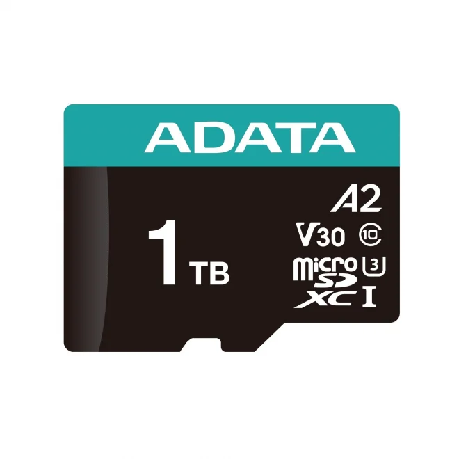 ADATA Premier Pro 1TB 100/85MB/s UHS-I U3 Class 10 V30 microSDXC Adaptörlü Hafıza Kartı (AUSDX1TUI3V30SA2-RA1)