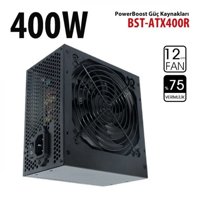 PowerBoost 400W BST-ATX400R Güç Kaynağı