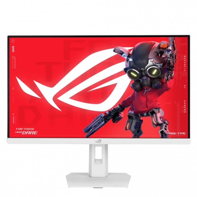 ASUS 27 ROG Strix XG27ACSR-W 1ms 220Hz HDMI,DisplayPort,USB-C Adaptive-Sync Fast IPS Pivot 2K Beyaz Gaming Monitör