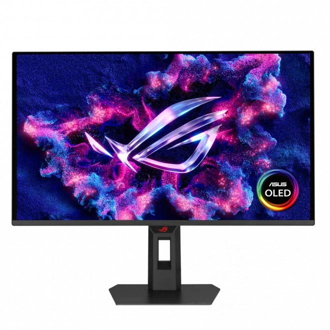 ASUS 26.5 ROG Strix XG27AQDPG 0.03ms 500Hz HDMI,DisplayPort G-Sync QD-OLED Pivot 2K Gaming Monitör