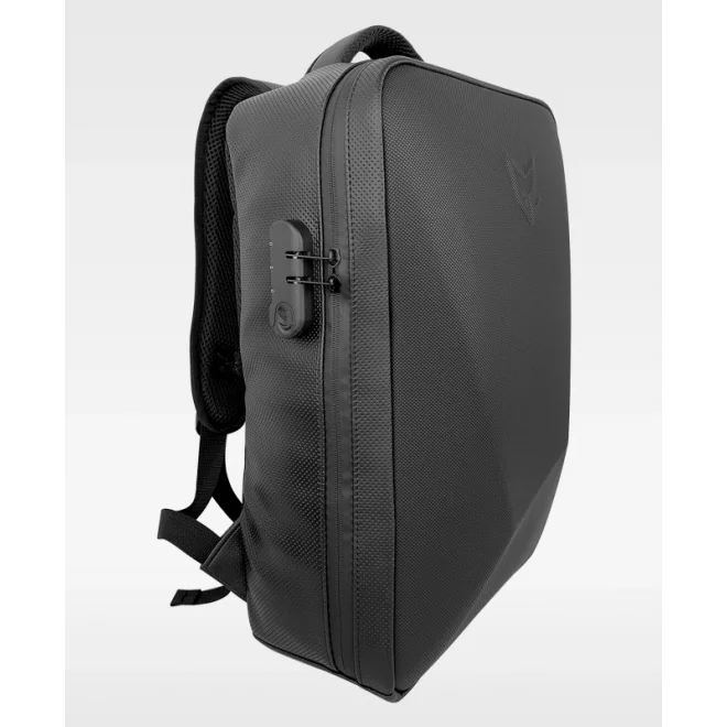 Gearz GZ-117 Solo Suni Deri USB Portlu Şifreli Kilitli Notebook Sırt Çantası
