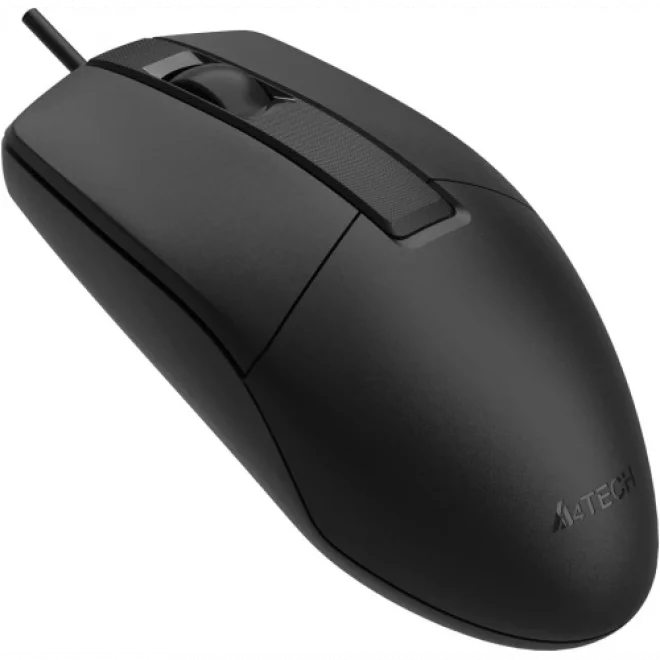 A4 Tech OP-330S 1200 DPI Siyah USB Kablolu Sessiz Optik Mouse
