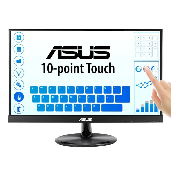ASUS 21.5 VT229H 5ms HDMI,VGA IPS Dokunmatik Monitör