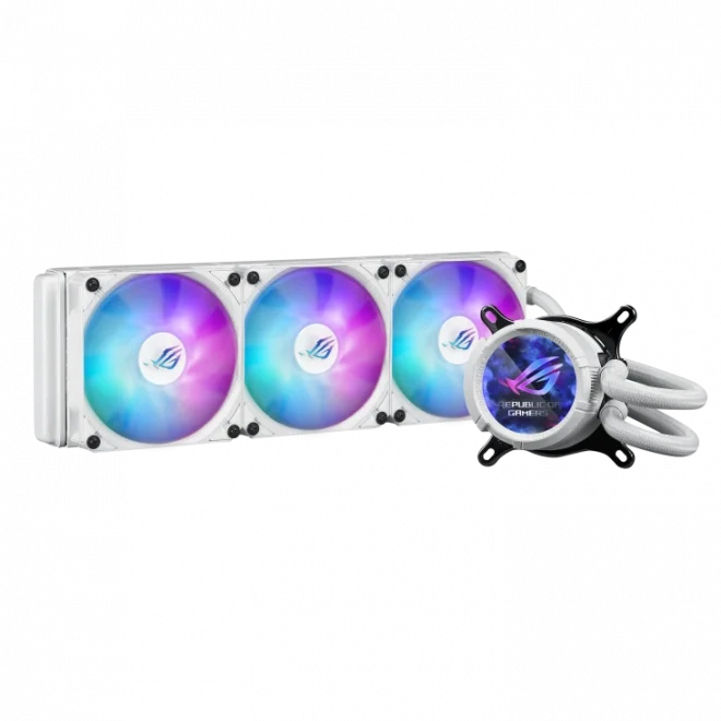 ASUS ROG Strix LC III ARGB LCD White All-in-One 360 mm Intel(1700p/1851p)-AMD Uyumlu Sıvı Soğutucu