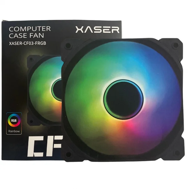XASER CF03 ARGB Siyah 120 mm Fan