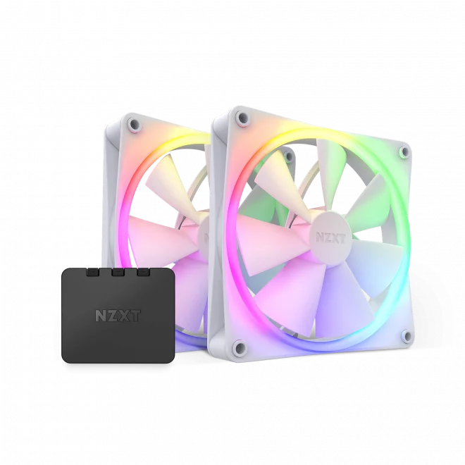 NZXT F140 RGB White 140 mm Fan (2li Set)