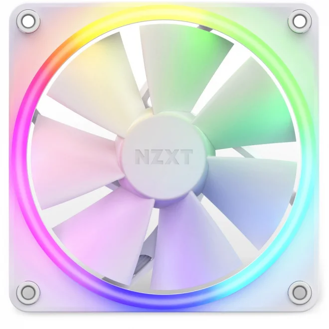 NZXT F120 RGB White 120 mm Fan