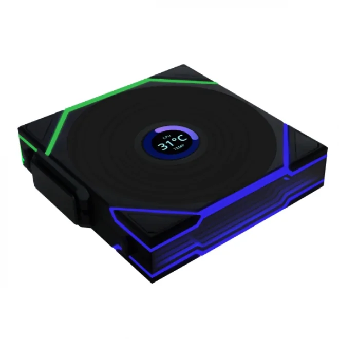 Lian Li UNI FAN TL WIRELESS LCD Siyah 140 mm Fan
