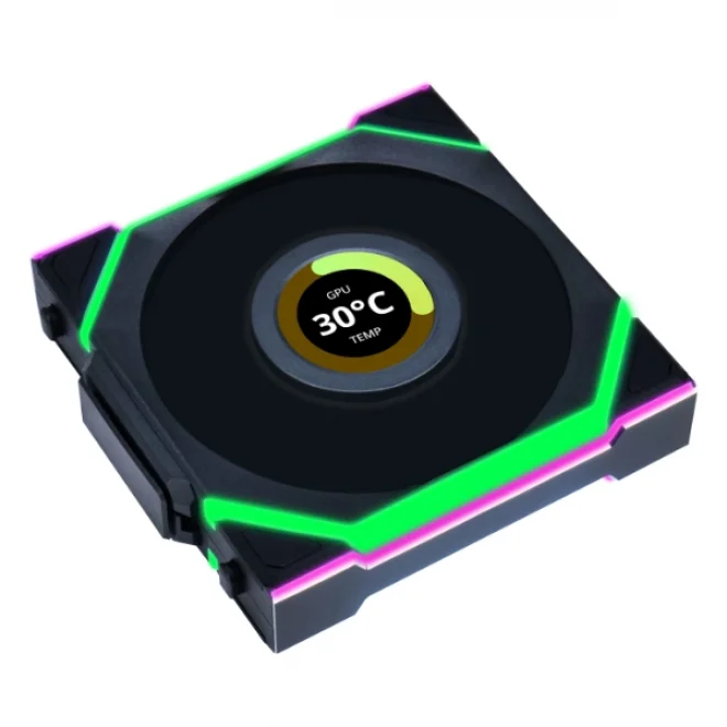 Lian Li UNI FAN Reverse SL WIRELESS LCD Siyah 120 mm Fan