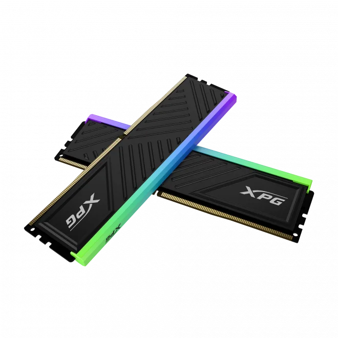 XPG 32GB(2x16) Spectrix D35G Siyah RGB 3200Mhz CL16 DDR4 Ram (AX4U320016G16A-DTBKD35G)