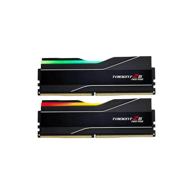 G.Skill 32GB(2x16) Trident Z5 Neo RGB 6000Mhz CL26 DDR5 Expo Ram (F5-6000J2636H16GX2-TZ5NR)