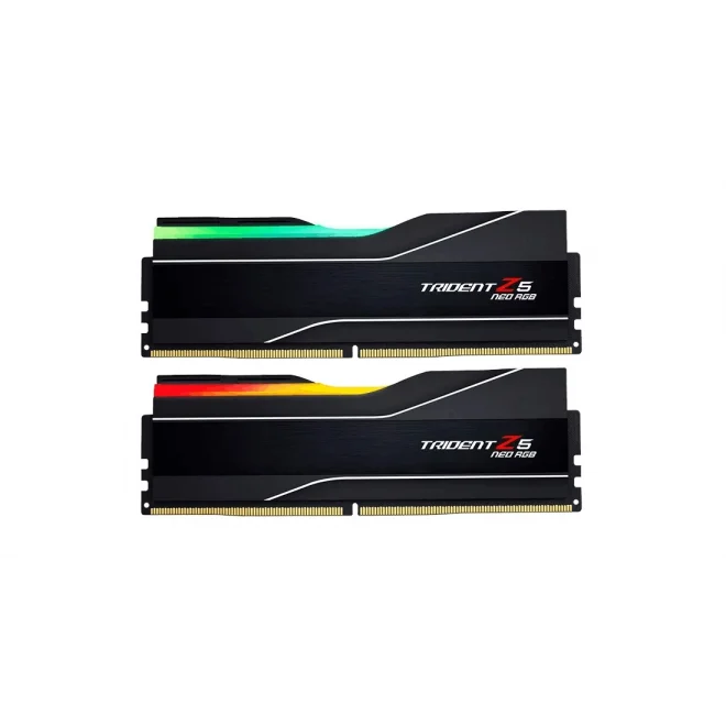 G.Skill 48GB(2x24) Trident Z5 Neo RGB 8000Mhz CL40 DDR5 EXPO Ram (F5-8000J4048G24GX2-TZ5NR)