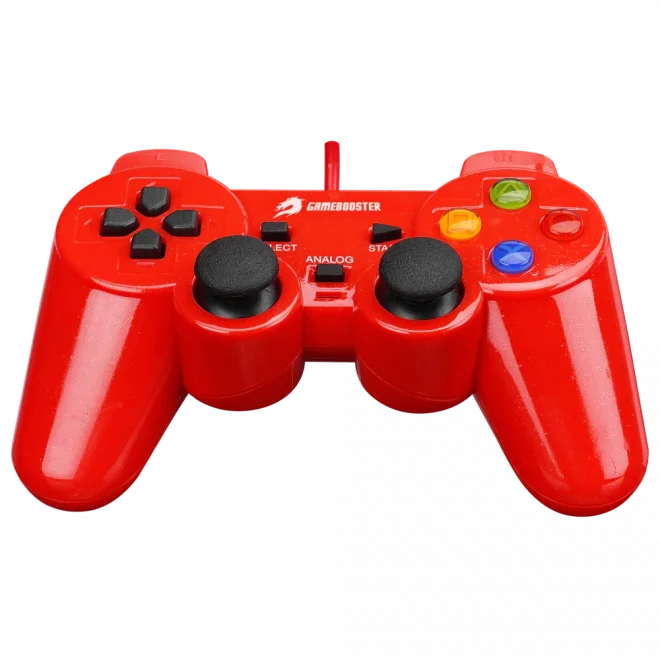 GameBooster GB-J101R Kırmızı Kablolu Gamepad