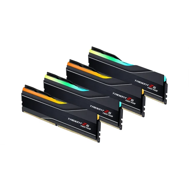 G.Skill 256GB(4x64) Trident Z5 Neo RGB 6000mhz CL34 DDR5 Expo Ram (F5-6000J3444F64GX4-TZ5NR)
