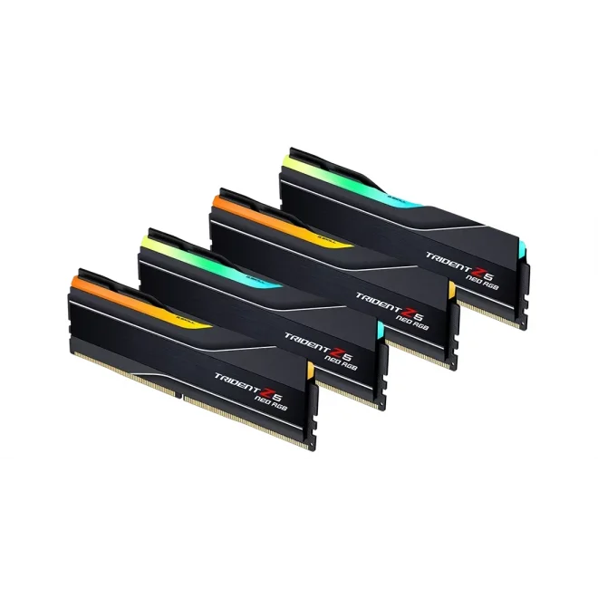G.Skill 256GB(4x64) Trident Z5 NEO RGB 6000mhz CL36 DDR5 EXPO Ram (F5-6000J3644D64GX4-TZ5NR)