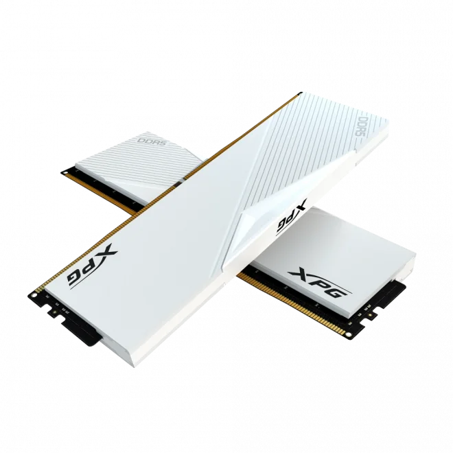 XPG 32GB(2x16) Lancer Beyaz 6000Mhz CL30 DDR5 EXPO Ram (AX5U6000C3016G-DCLAWH)