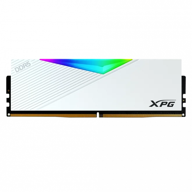 XPG 16GB Lancer Beyaz RGB 6000Mhz CL30 DDR5 EXPO Ram (AX5U6000C3016G-CLARWH)