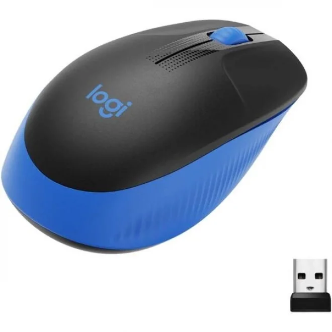 Logitech M191 1000 DPI Mavi 2.4GHz Kablosuz Optik Mouse